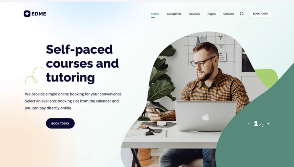 Edme WordPress theme